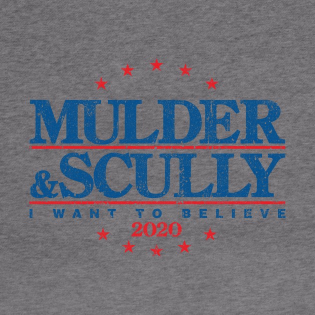 Mulder & Scully 2020 by huckblade